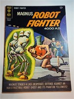 GOLD KEY COMICS MAGNUS ROBOT FIGHTER #9 MID HIGHER