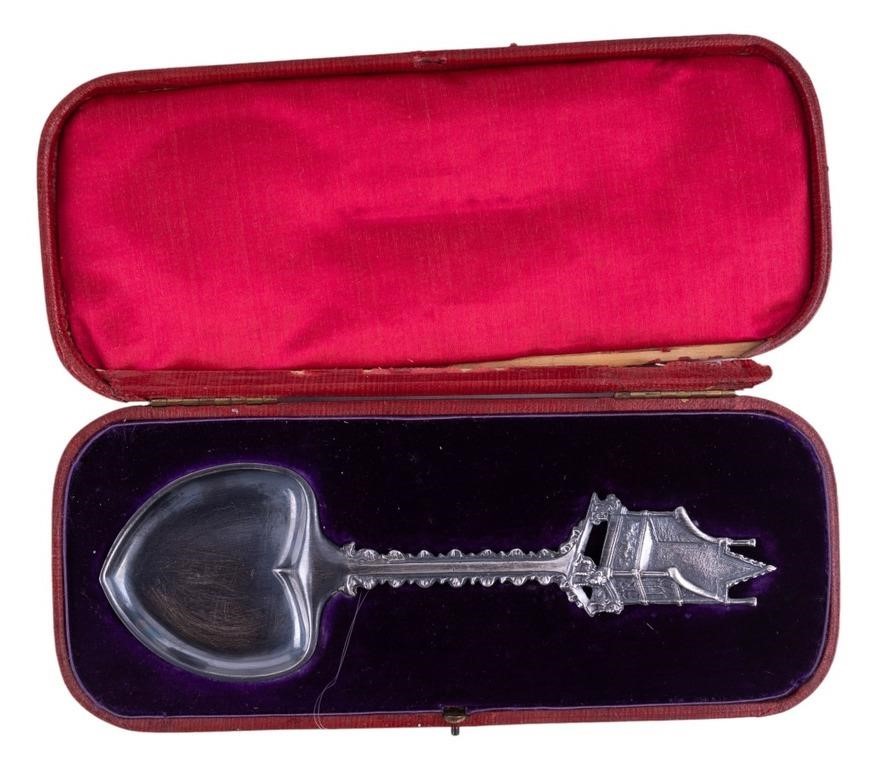 London 1901 Sterling Souvenir Spoon