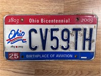 Lot of 13 VTG Ohio license plates