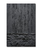 NANKAI Art Hand-Painted Thick Texture Black Minim