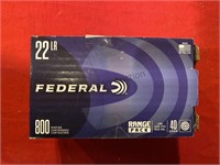 800 - Federal 22LR 40gr. Ammo