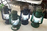 4 LED Lanterns