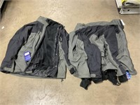4XL Double Layered Zip-Up Jackets x 2Pcs