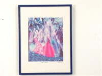 Framed "Wild Dance" Print 12" x 15.75"