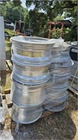 PALLET OF ALUMINUM WHEELS