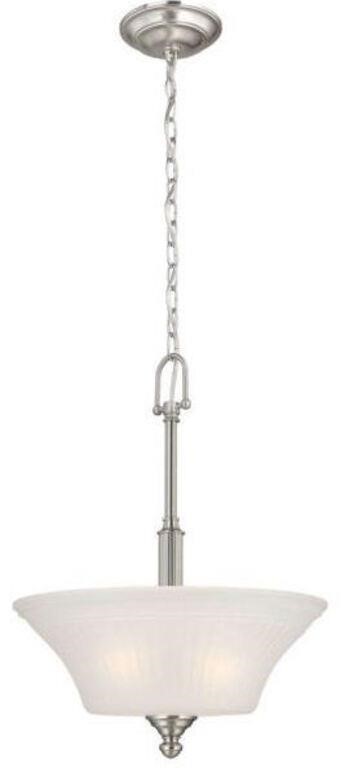 Creekford 3-light Brushed Nickel Pendant