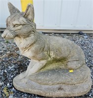 Cement Fox Lawn Ornament