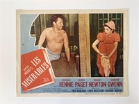 Les Misérables original 1952 vintage lobby card