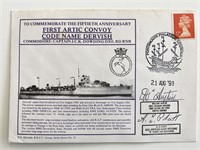 WWII 50th Anniversary First Arctic Convoy Dervish