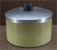 Vintage MCM Grease Storage Tin
