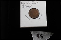 Lincoln Cent Blank