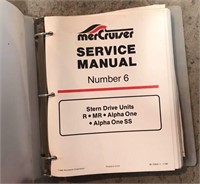 MerCruiser Service Manual Number 6 Binder