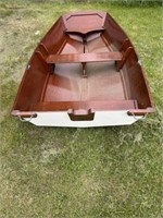Hand made custom wooden Dingy / boat, very nice