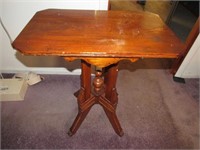 antique lamp table