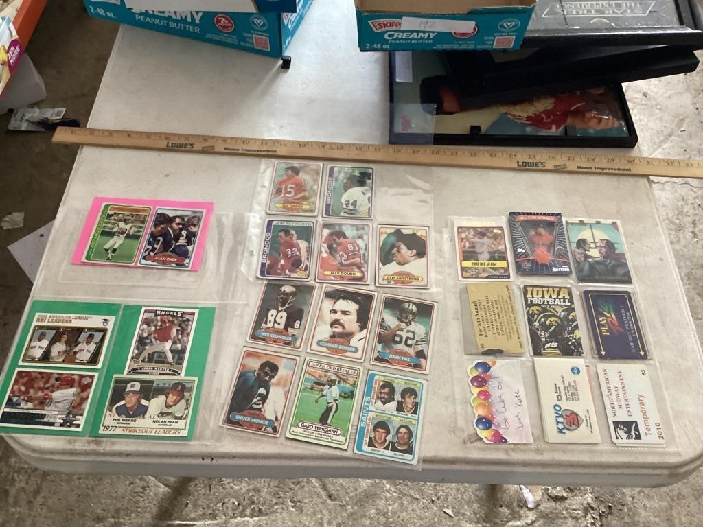 1970 &1980 Football & Baseball Cards