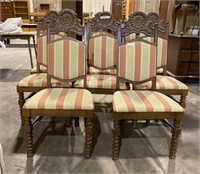 Set of Late Mid Century Italian Dining Chairs