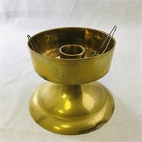 Solid Brass Candleholder (3" Tall)