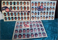 11 - 1977,78 & 79 CUBS TEAM PHOTOS (A89)