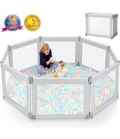 $175 Baby Playpen, Kidirect Foldable Playpen Large