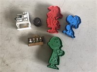 Cookie Cutters and Kitchen Magnets