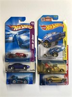 Hot Wheels Lot of 6 Cars NEW in Package