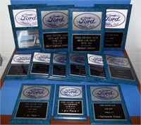 13 Ford plaques