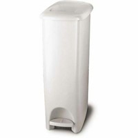 RUBBER MAID STEP-ON SLIM FIT TRASH CAN 11.25 GAL