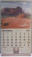 1981 Santa Fe Calendar