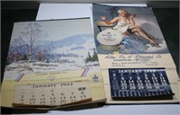 1944 & 1958 Calendars