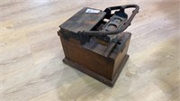 Antique Matthews marking device box