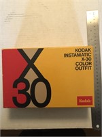 Kodak Instamatic X-30 in Box