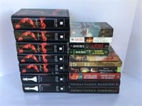 Group of Science Fiction/Suspense Books