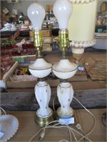 Pair of lamps- No Shade