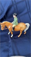 Beswick England porcelain horse figure with a