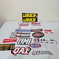 NHRA Drag Racing Vinyl Decals Lot Jegs Summit