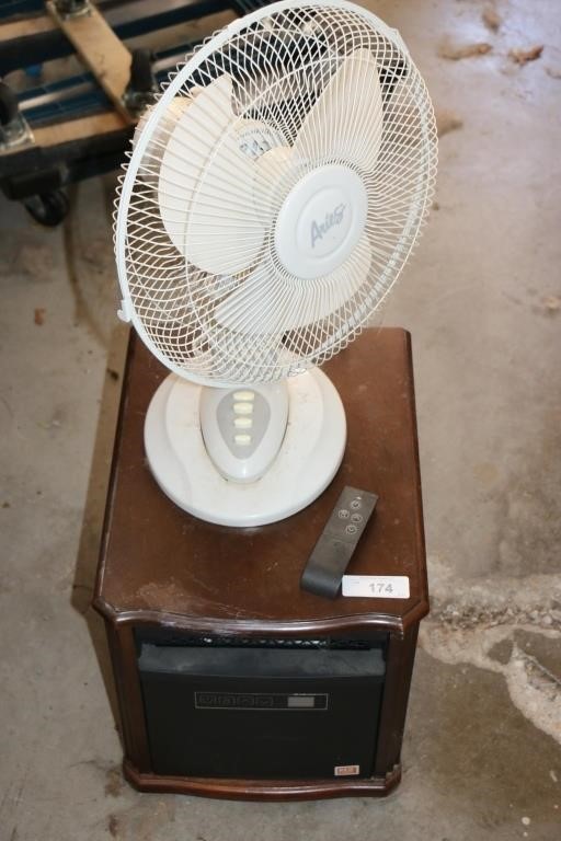 Infrared Heater with Remote & Fan