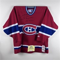 ALBERT LANGLOIS AUTOGRAPHED JERSEY