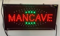 NEW Electronis MAN CAVE sign