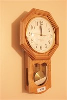 Heritage Oak Framed Regulator Clock