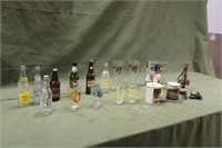 Assorted Collectable Bottles and Glassware