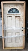 [CH] 36"X80" Steel Entry Door