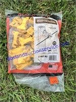 Partial Bag of Red Snap'R Wood Post Insulators