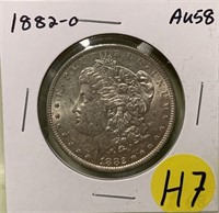 S - 1882-O MORGAN SILVER DOLLAR (H7)