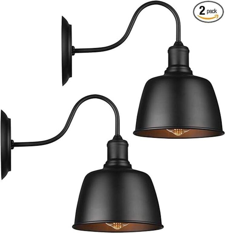 Black Gooseneck Barn Wall Light Wall Sconce Lighti