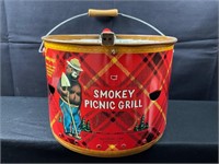 Smokey Bear Picnic Grill