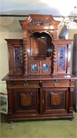 China Cabinet Carved Ornate Wood
 Berlin DR