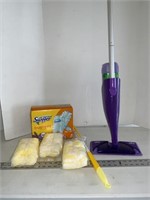 Swiffer ceiling fans and floor dusters