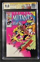 New Mutants Annual 2 Signed Chris Claremont CGC SS