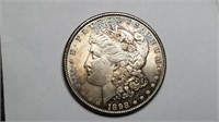 1898 Morgan Silver Dollar Uncirculated Toned