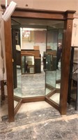 Clothing mirror 75 yr old Walnut came from Mickels